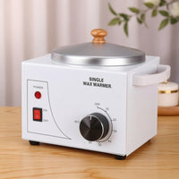 Single Warmer Easy to Use Warmer with Lid Overheating Protection Appliance for Beauticians, Salons