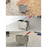 Metal Manual Peanut Shelling Machine Freestanding Peanut Sheller with Hand Crank Easy to Use Hand-Crank Nutcracker Sturdy for Homeowners
