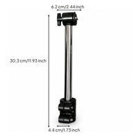 Chrome-Finished Cymbal Stand without Rod Cylindrical Cymbal Holder Stable Mount Sturdy for Rehearsal Space, Recording Studio