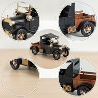 Vintage Truck Model Classic Decor Compact for Car Enthusiasts