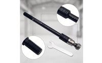 Bike Thru Axle Trailer Hitch Adapter with Wrench 160-178mm Two-Wheeler Trailer Axle Adapter Universal for Cyclists