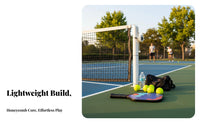Pickleball Paddle Long-Lasting Hexagonal Center Pickleball Paddle Hexagonal Center Rackets USAPA Approved Racket Sports