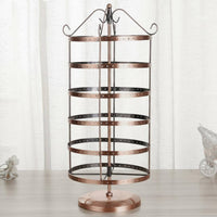 Rotating Earring Holder 6-Tier Earring Display Rack Detachable Jewelry Display for Jewelers, Crafters, Retail Displays, Craft Fairs, Boutiques