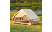 Quick Setup Inflatable Camping Tent with Air Pump Portable Shelter Heavy Duty for Backyard