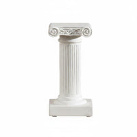 3 Pieces Roman Column Candle Holder Photo Angelic Figure Candle Holder Resin Greek Pillar Candlestick for Window Display