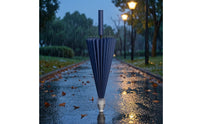 Storm-Resistant Umbrella with 24 Ribs Waterproof Auto Open Umbrella Water Repellent Windproof for Commuters, Travelers, Commute, Travel