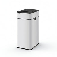 Motion Sensor Trash Can with Lid Odor Control Touchless Trash Can Compact