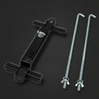 Heavy-Duty Battery Hold down with J Bolt Kit Long-Lasting Battery Tie down Bracket with J Bolts Corrosion-Resistant Universal for Engine Bay