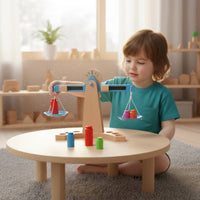 Early Learning Wooden Balance Scale Toy