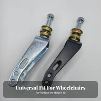 Caster Fork Heavy Duty Medical Caster Bracket Wear Resistant Front Wheel Bracket