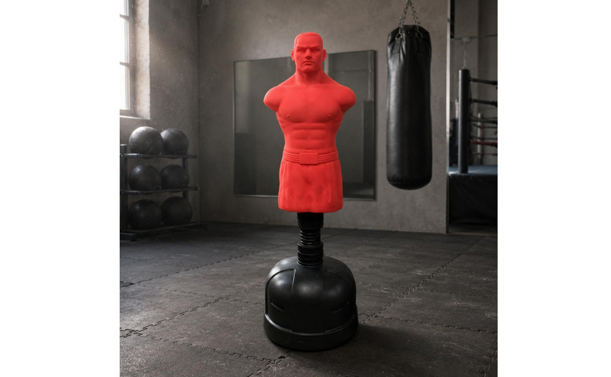 Person-Shaped Striking Target for Boxing and Taekwondo Practice