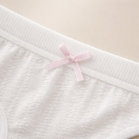 Thongs for Women Multipack with 100% Gusset for Daily Use, Low Rise Jacquard Underwear with Elastic Waistband for Gym and Everyday Wear