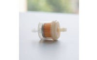 10 Pieces Compact Fuel Filter with Transparent Shell Barbed Heater Fuel Filter High Quality Easy to Use for Engine Bay