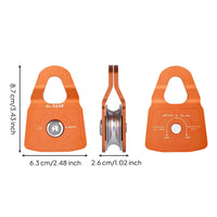 Single Pulley Long-Lasting Lifting Hardware Heavy Duty