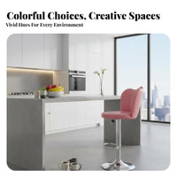 Modern Minimalist Design Adjustable rotate Stool with Backrest Built-in Footrest Adjustable rotate Stool Stable Base Bar-Height Chair for Adults, Homeowners, Business Owners, Counter, Cafe, Kitchen Island, Bistro