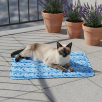 Pet Cooling Mat Rounded Corners Pet Cooling Pad Heat Dissipation for Pets