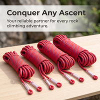 Outdoor Climbing Safety Rope with Hooks for High-Altitude Work and Rescue