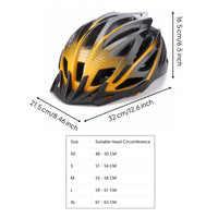 Aerodynamic Helmet with Adjustable Dial Ventilated Adult Bike Helmet Vented All-Day Comfort for Cyclists