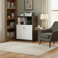 Floor Standing Archive Cabinet Lockable Drawers Locking File Cabinet for Study Room