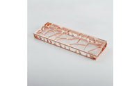 Keyboard Case with Light-Diffusing Plate Hollow Lattice Aluminum Keyboard Case for Desk Setup