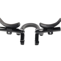 Cycle Rest Handlebar Padded TT Handlebars with Arm Rests Comfortable Bike Rest Handlebars for Triathletes, Long Distance Rides