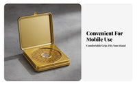 Traditional Design Luopan Compass Vintage Design Chinese Feng Shui Compass Navigational Instrument for Professionals, Spiritual Individuals, Outdoor, Hiking, Travel, Office