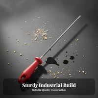 Saw Chain File High-Strength Carbon Steel Saw Chain Honing Tool Filing Saw Tooth File for Arborists, Professionals, Forestry, Work Site