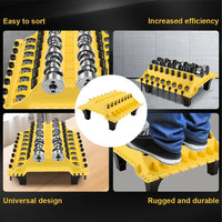 Engine Repair Intake and Exhaust Parts Workbench, Cylinder Head Screws, Valves, Rocker Arms, Lifters, Valve Springs Organizer