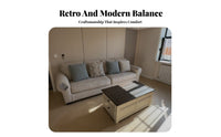 timeless Design elevateTop Coffee Table Multi-Functional elevateTop Storage Table Stable Construction Living Room Furnishing Ergonomic for Remote Workers, Apartment Dwellers, Homeowners, Lounge Area, Small Spaces, Dining