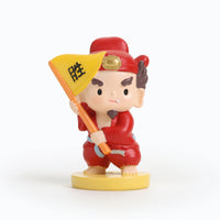 Scholar Figurine Traditional Chinese Style Figurine Painted for Collectors