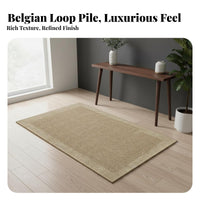 Trimmable Geometric Pattern Doormat Modern design Entrance Rug Non-Slip rearing Floor Mat Easy to Clean for Homeowners, Renters, Adults, Entryway, Front Door, Foyer, Hallway