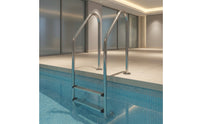 Pool Step with Handrails Stainless Steel Pool Handrail Ladder Anti-Slip