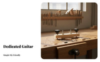Long-Lasting Construction Guitar Bridge Clamp Wear-Resistant Acoustic Guitar Bridge Repair Jig Easy To Use for Guitarists, Workshop