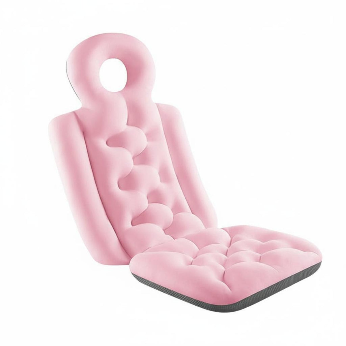 Skin-Friendly Material Full Body Bath Pillow Single-Piece Design Full Body Bath Mat Thick Padding Bathtub Backrest Cushion Quick Drying for Adults