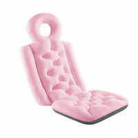 Skin-Friendly Material Full Body Bath Pillow Single-Piece Design Full Body Bath Mat Thick Padding Bathtub Backrest Cushion Quick Drying for Adults