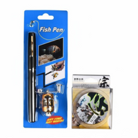 Mini Fishing Rod Portable Pen Set Kids Ice Fishing