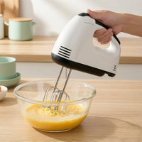 Electric Hand Mixer Compact Handheld Mixer with Beaters Appliance Powerful Easy Clean for Bakers, Baking, Kitchen
