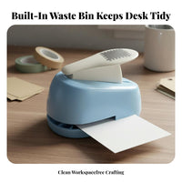 Labor-Saving Decorative Hole Punch Child Friendly DIY Paper Shape Puncher Easy to Use for Children, Crafters, Card Making, School Projects