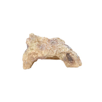 Textured Hideout with Basking Platform Hollow Reptile Hide Cave Resin Terrarium Cave Natural for Reptiles, Lizards, Turtles, Terrariums, Aquariums