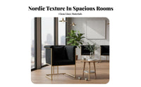 Nordic design Fluted Banquette and Chair Set Light Luxury Design Restaurant Booth Modern Aesthetic Commercial Furniture Comfortable Upholstery for Interior Designers, Business Owners, Cafe, Bar, pearl tea Shop, Reception Area