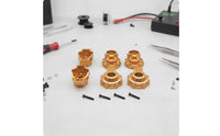 Rear Axle Cup with Connector Precision-Cut Rear Axle Cup with Screws Easy to Install RC Car Accessories for Hobbyists