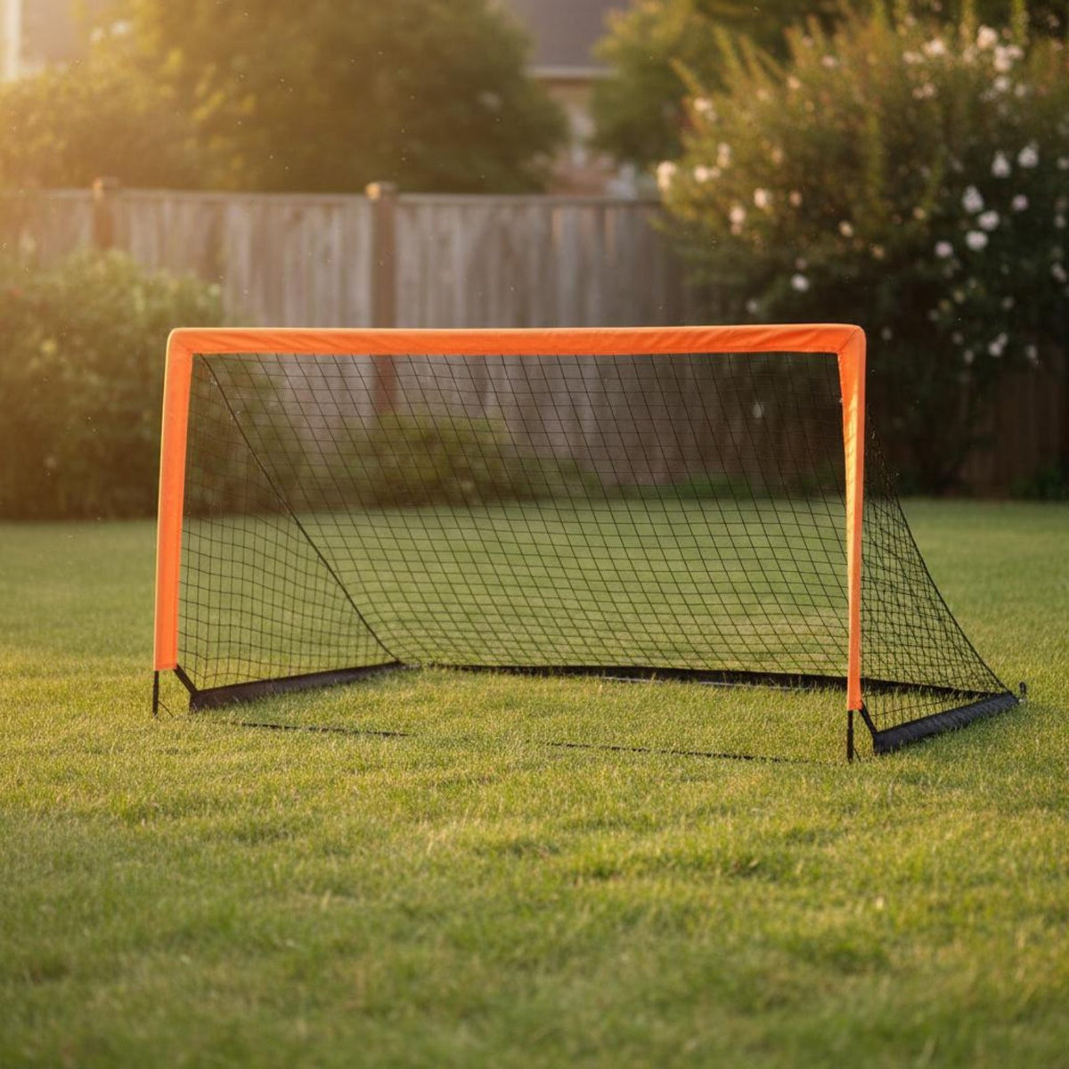 Instant-Setup Soccer Goals Easy Setup Folding Football Goals Foldable Training Net for Young Children