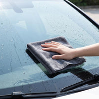 10-Pack 70cm x 30cm Microfibre Cloth and Large Cleaning Cloths, Thick 300 GSM Microfibre Towel, Quick-Dry Multi-Purpose Cleaning