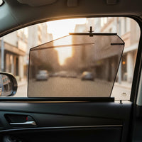 Automatic Retractable Car Sunshade Cooling Effect Automatic Car Sunshade Automotive Interior Accessory Space Saving for Parking