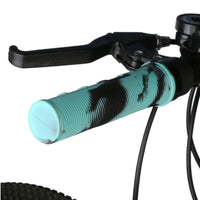 Handlebar Grips with Lock Rings Anti-Slip Handlebar Grips with Ends Textured for Commuting