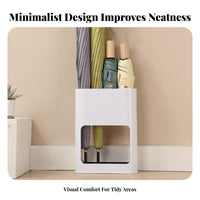 Umbrella Stand Holds Various Sizes Umbrellas Umbrella Storage Rack Water Resistant for Business Owners, Office Workers, Hallway, Mudroom, Hotel