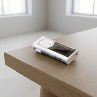 Clip-Attached MP3 Player Re-Energizable Mini MP3 Player Support