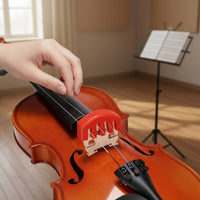 5 Prong Violin Mute Reduces Volume Violin Practice Mute Portable Sound Dampener for Students