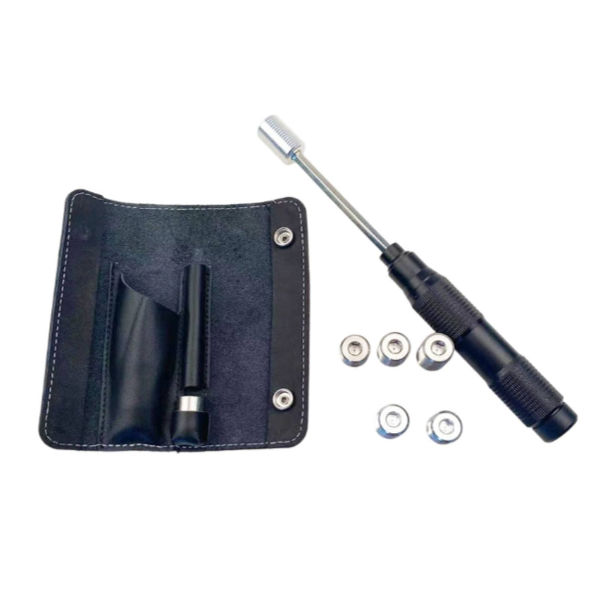 Cue Weight Screw Set Easy to Install Billiard Cue Balance Kit Portable Pouch Sports Accessory for Billiard Enthusiasts