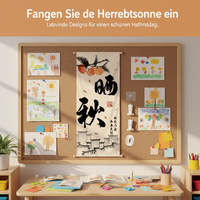 Autumn Harvest Festival Banner for Kindergarten & School Decor